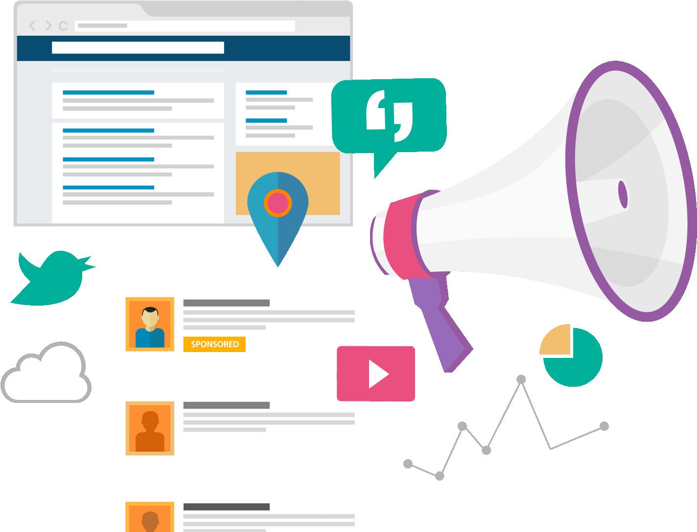 A Partnership To Achieve Your Goals And Increase Your - Advertising (1500x1121), Png Download
