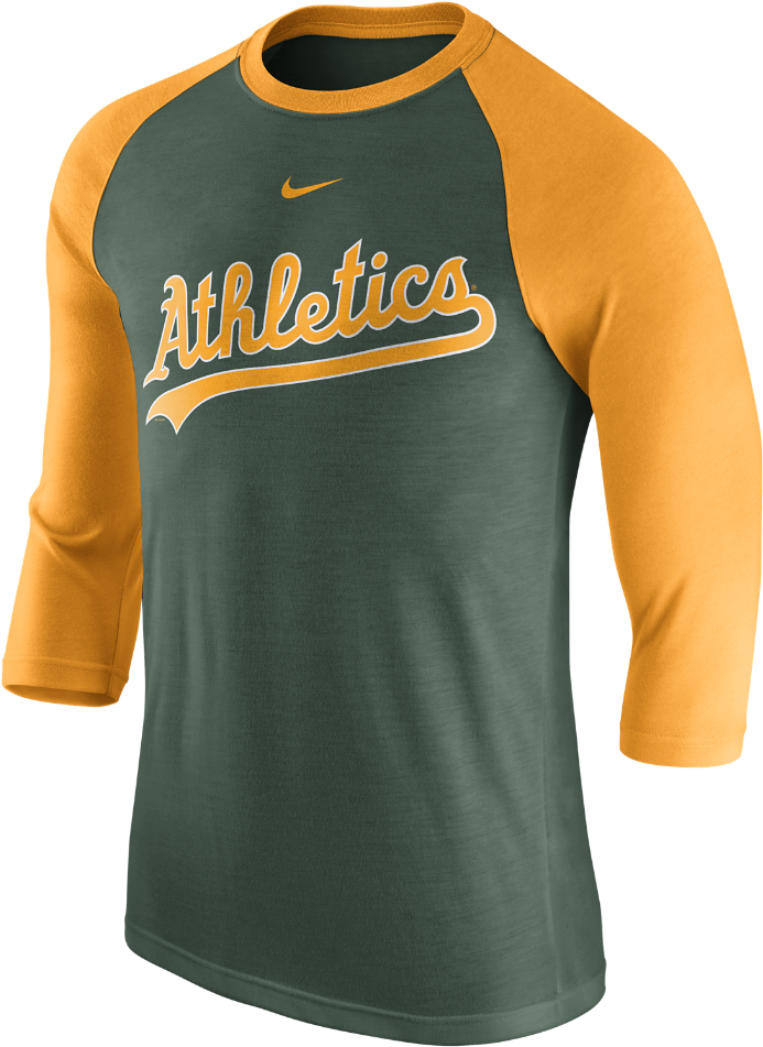 Nike 3/4 Raglan Wordmark Men's Shirt Size - Nike 3 4 Raglan (1000x1000), Png Download