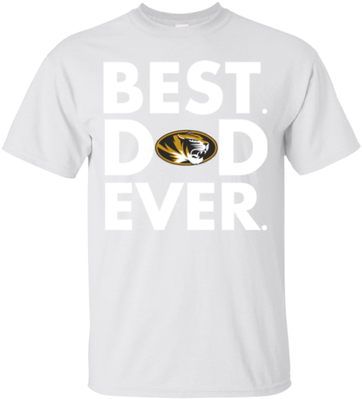 Best Dad Ever Father S Day Missouri Tigers Hoodies (580x580), Png Download