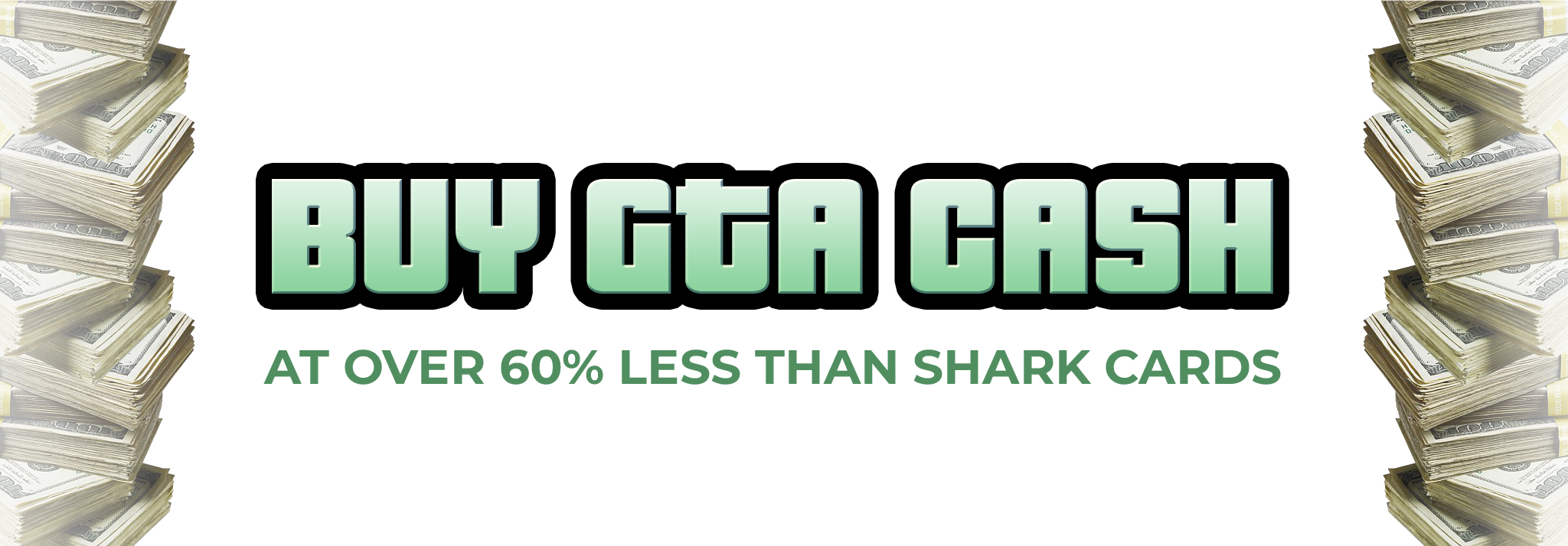 Gta Cash & Rank Promo - Grand Theft Auto (2048x714), Png Download