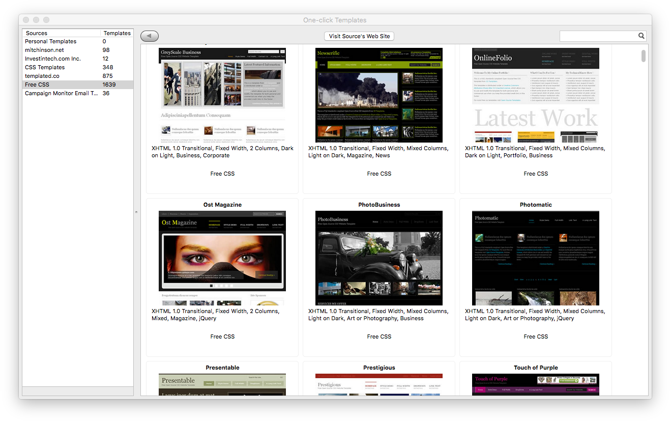 Templates Manager - Bluegriffon (1328x840), Png Download