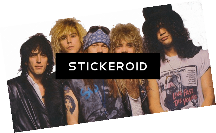 Guns N' Roses Silver Logo - Friendship (743x459), Png Download