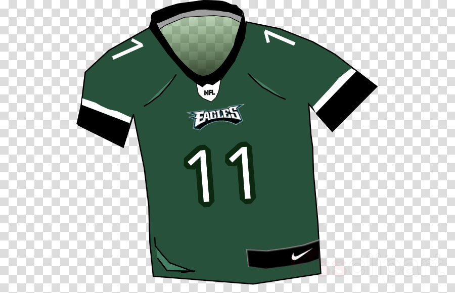Philadelphia Eagles Clipart Philadelphia Eagles Nfl - Philadelphia Eagles Jersey Clipart (900x580), Png Download