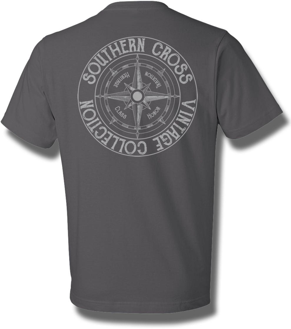 Vintage Logo Short Sleeve, T-shirts - Emblem (1024x1325), Png Download