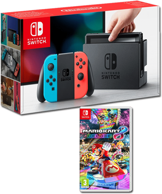 Mario Kart 8 Deluxe - Game Console - Italian (700x700), Png Download