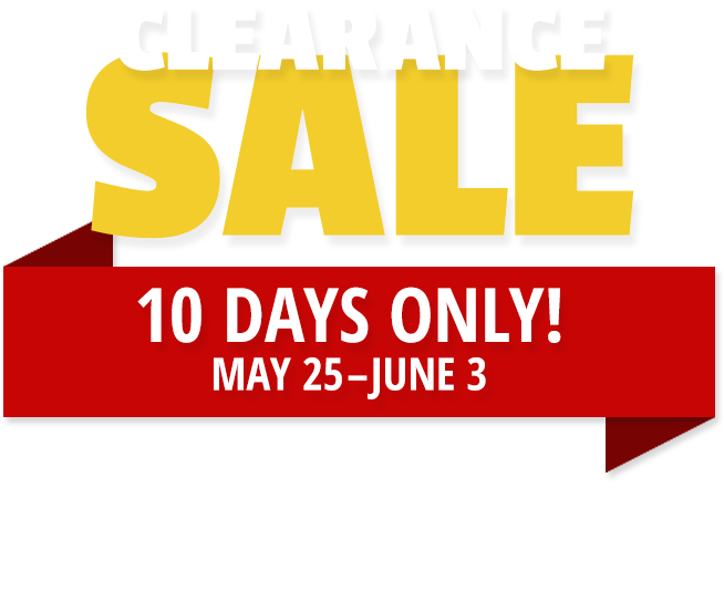 10 Days Only May 25-june 3 - Outlet Store (700x625), Png Download