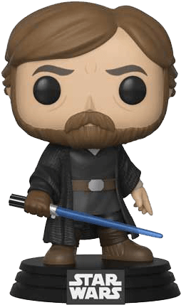 Star Wars The Last Jedi W2 - Funko Pop Star Wars Luke Skywalker (709x709), Png Download