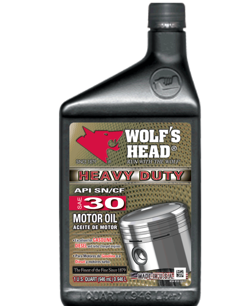 15w40 Synthetic Wolf's Head (1000x1000), Png Download
