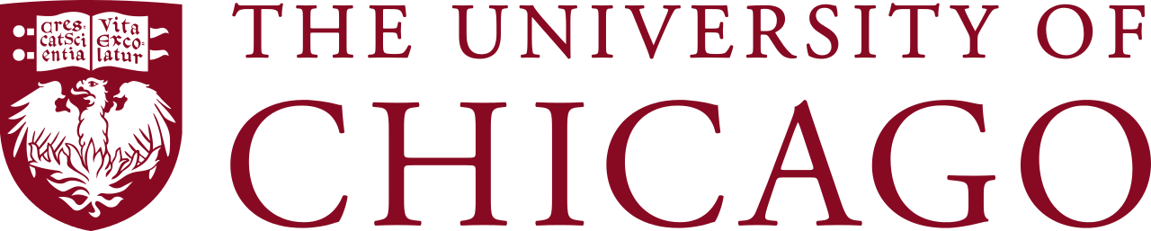 University Of Chicago - U Of Chicago Logo (1280x257), Png Download