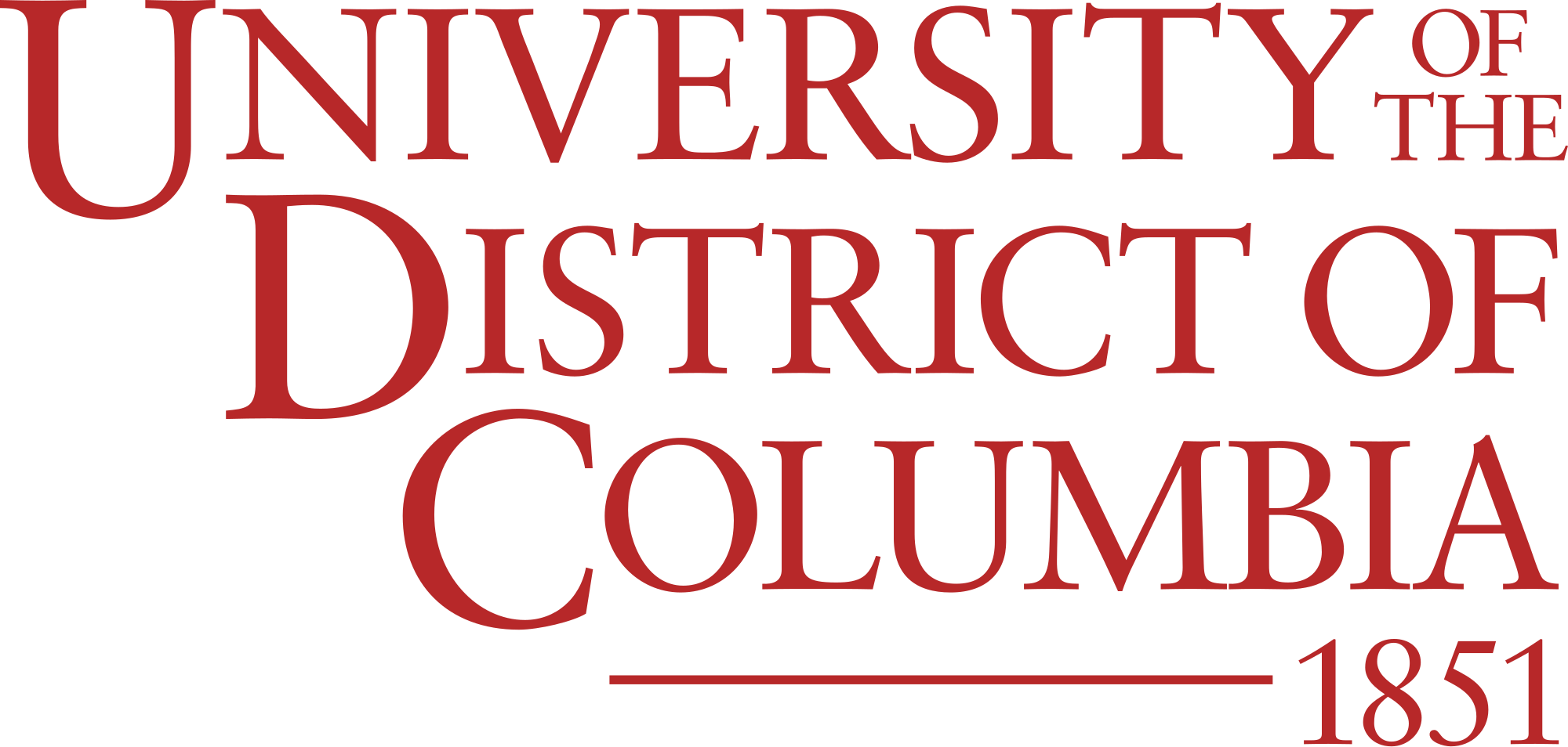 Open - University Of The District Of Columbia Community College (2000x954), Png Download