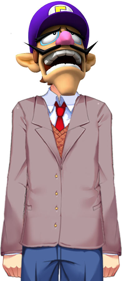 0 Replies 1 Retweet 2 Likes - Doki Doki Literature Club Main Character (391x902), Png Download