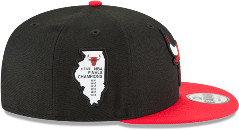 New Era Nba Mens Chicago Bulls Side Stated 9fifty Adjustable - Hat (960x576), Png Download