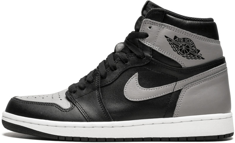 Air Jordan 1 Retro High Og "shadow" - Air Jordan 1 Retro High (1000x600), Png Download