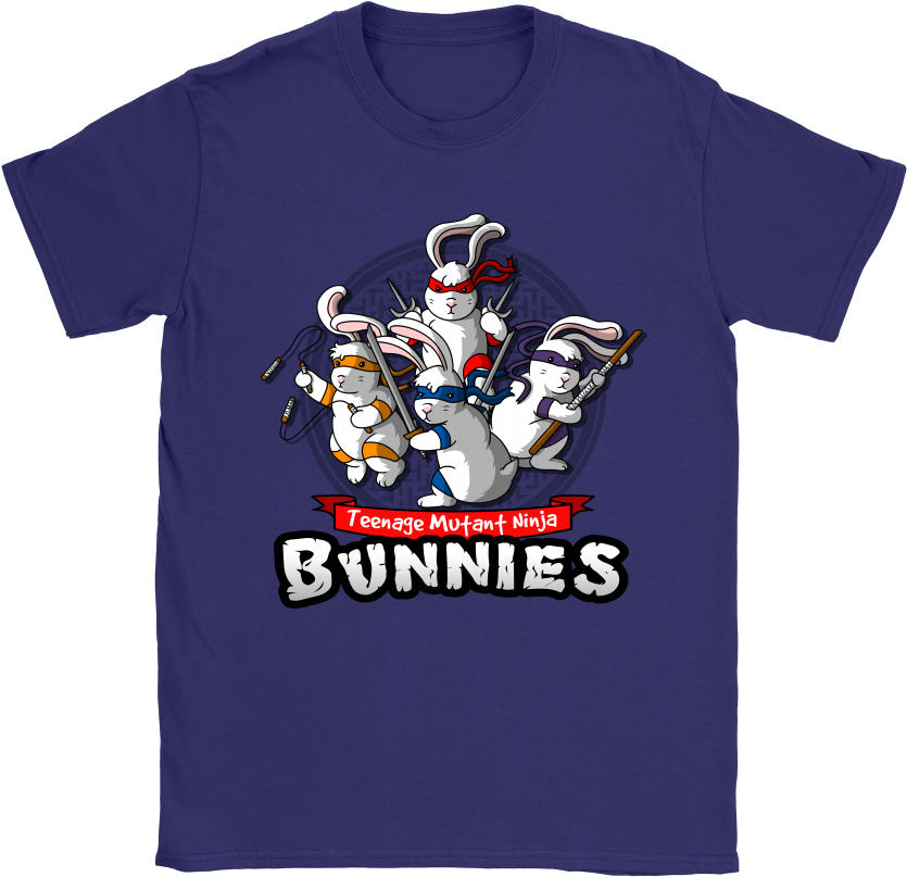 Teenage Mutant Ninja Turtles Bunnies Shirts - Adidas T Shirt Ironman (1000x1000), Png Download