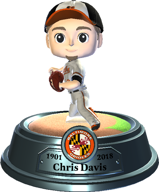 Baltimore Orioles Triple - Figurine (1024x1024), Png Download