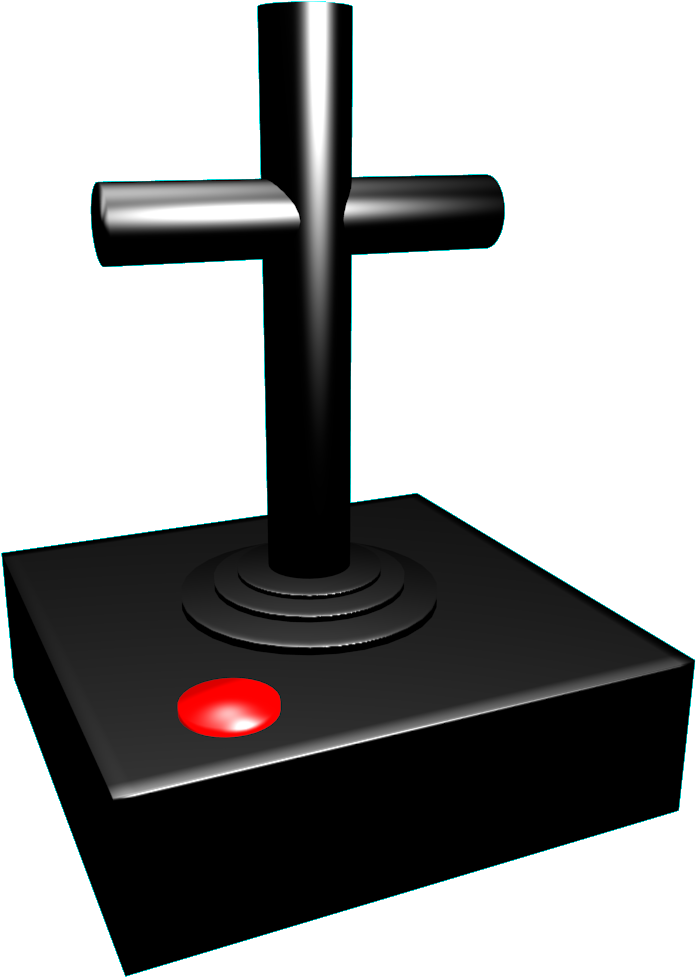 Large Logo With Transparent Background - Joystick (1024x1024), Png Download