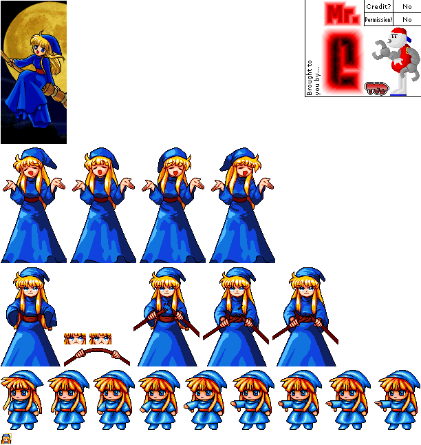 Witch - Puyo Puyo Sun Witch (612x646), Png Download