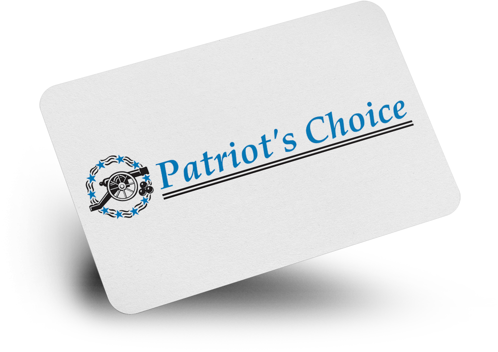 Patriots Choice Logo Design (1080x810), Png Download