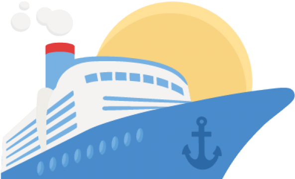 Cruise Ship Clipart Cruiser - Cruise Ship Transparent Background (640x480), Png Download