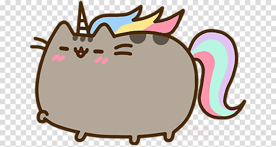 Pusheen Unicorn Clipart Cat Pusheen - Pusheen The Cat (900x480), Png Download