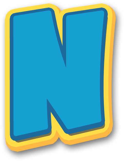 Paw Patrol Letters N Png (560x719), Png Download