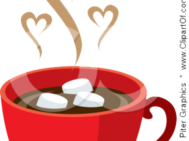Cartoon Cup Of Hot Chocolate (640x480), Png Download