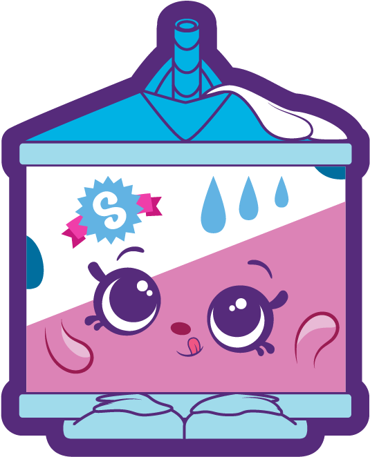 Milk Clipart Shopkins - Dairy Product (834x834), Png Download