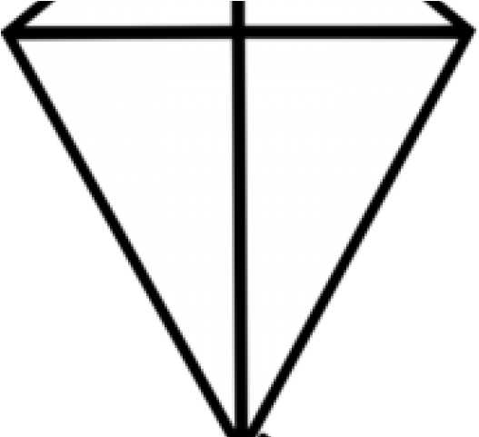 Kite Clipart Clip Art - Triangle (640x480), Png Download
