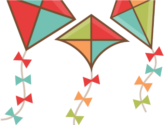 Kite Clipart Blank - White Kite Clipart Png (640x480), Png Download