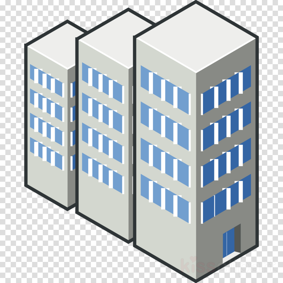 Building Clipart Asia Central Property Building Clip - Condominiums Building Clip Art (900x900), Png Download