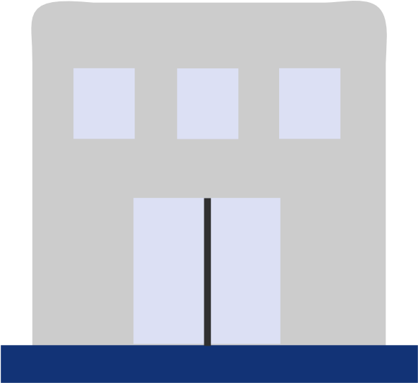 Building Png (600x547), Png Download