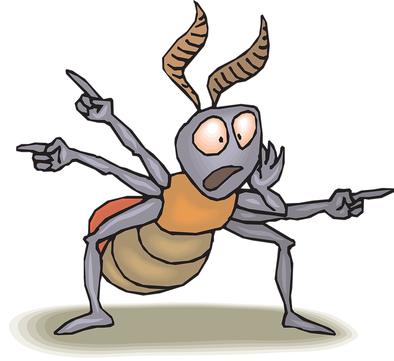 Ant Clipart Scary - Pointing Ant (785x720), Png Download
