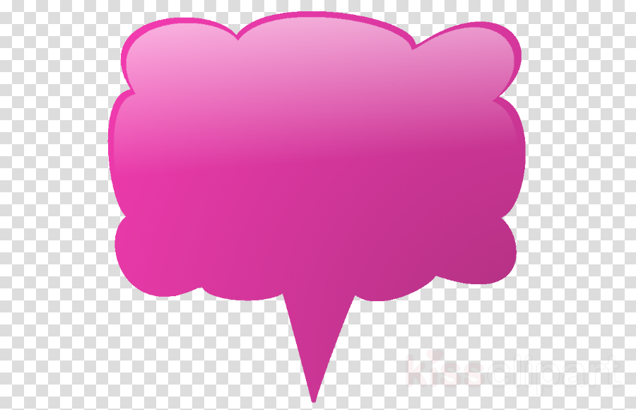Heart Clipart Speech Balloon - Clip Art (900x580), Png Download