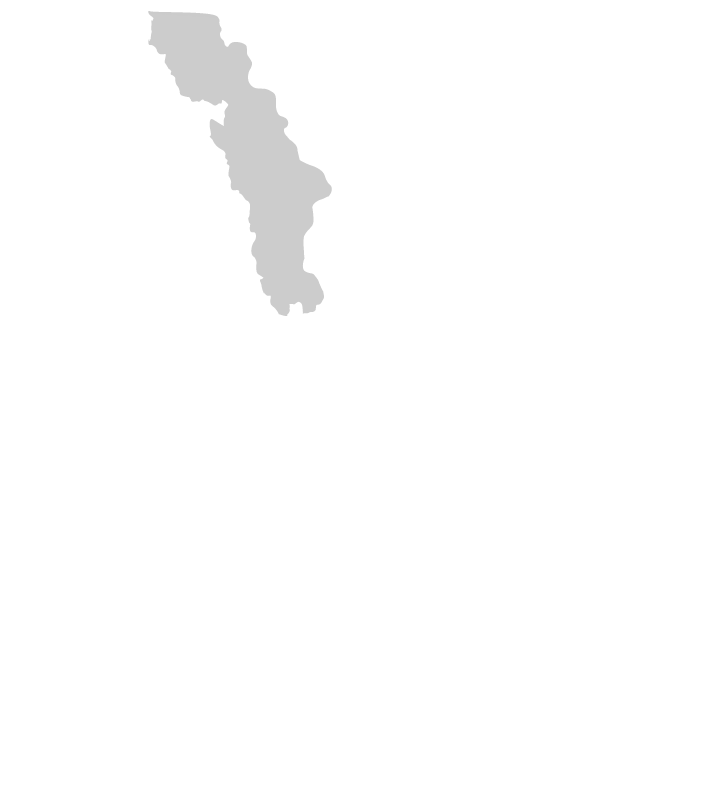 Outline Of The Flathead Basin In Montana - States Of America Montana (806x852), Png Download