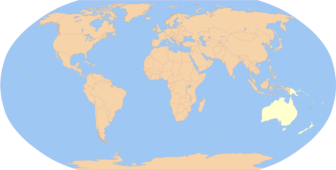 Pacific Islands Forum Map - Assessing English On The Global Stage: The British (1280x650), Png Download