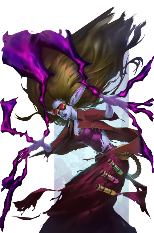 Comments - Dr Morrigan Hearthstone (500x757), Png Download