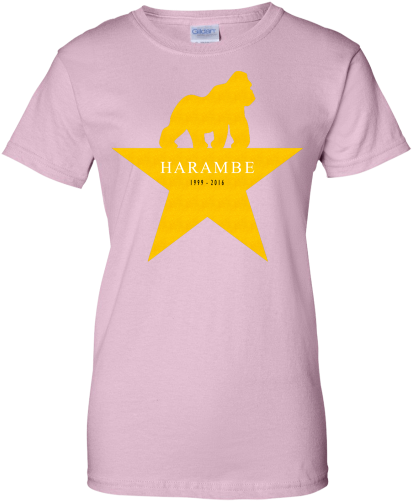 Harambe Hamilton Musical T Shirt & Hoodie (1024x1024), Png Download