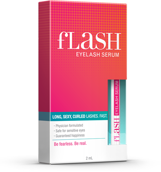 Flash Amplifying Eyelash Serum 2ml - Flash Eyelash Serum 2ml (557x594), Png Download