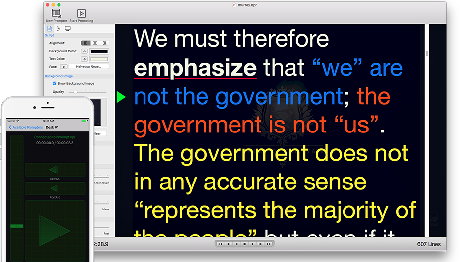 Download Nprompt Teleprompter For Mac Ios Full Size PNG Image PNGkit
