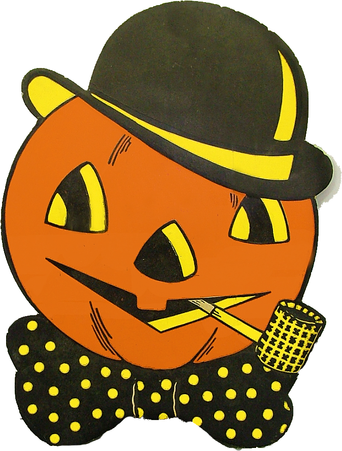 Vintage Halloween - Vintage Free Printable Halloween Decorations (737x961), Png Download