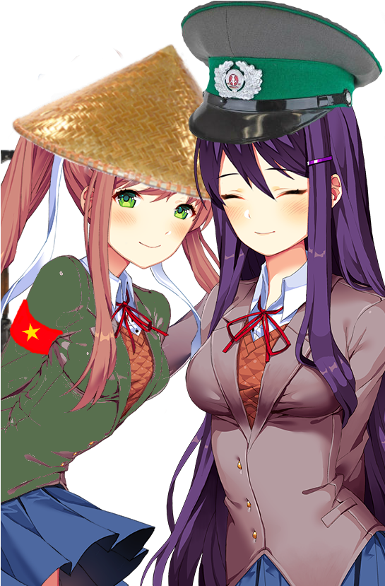 >tfw You Will Never Have A Lesbian Relationship With - Yuri Ddlc Cute Gif (544x960), Png Download