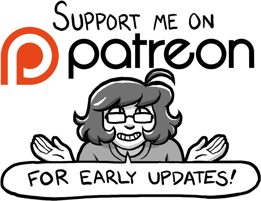 The Best Places To Stalk Me Currently Are My Tumblr - Become My Patron On Patreon (900x694), Png Download