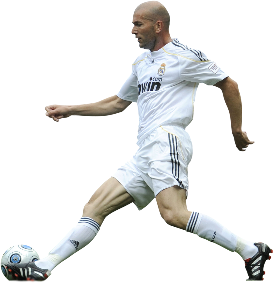 Tub'metis - Zinedine Zidane Render (1100x1000), Png Download
