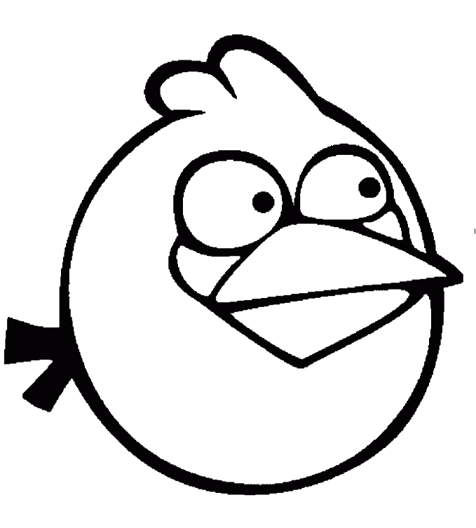 Big Brother Bird Very Cute Coloring Page - Angry Birds All Colouring (700x904), Png Download