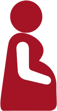 More Than One In Two Pregnant Women Are Overweight - Sign (500x500), Png Download