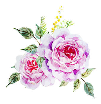 One Pink Flower, With A Pink Flower Bud - Reproduction D'art Raster Bird Pattern Par Zenina, (343x354), Png Download