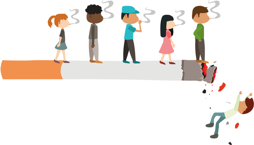 Smoking - Third-hand Smoke (825x475), Png Download