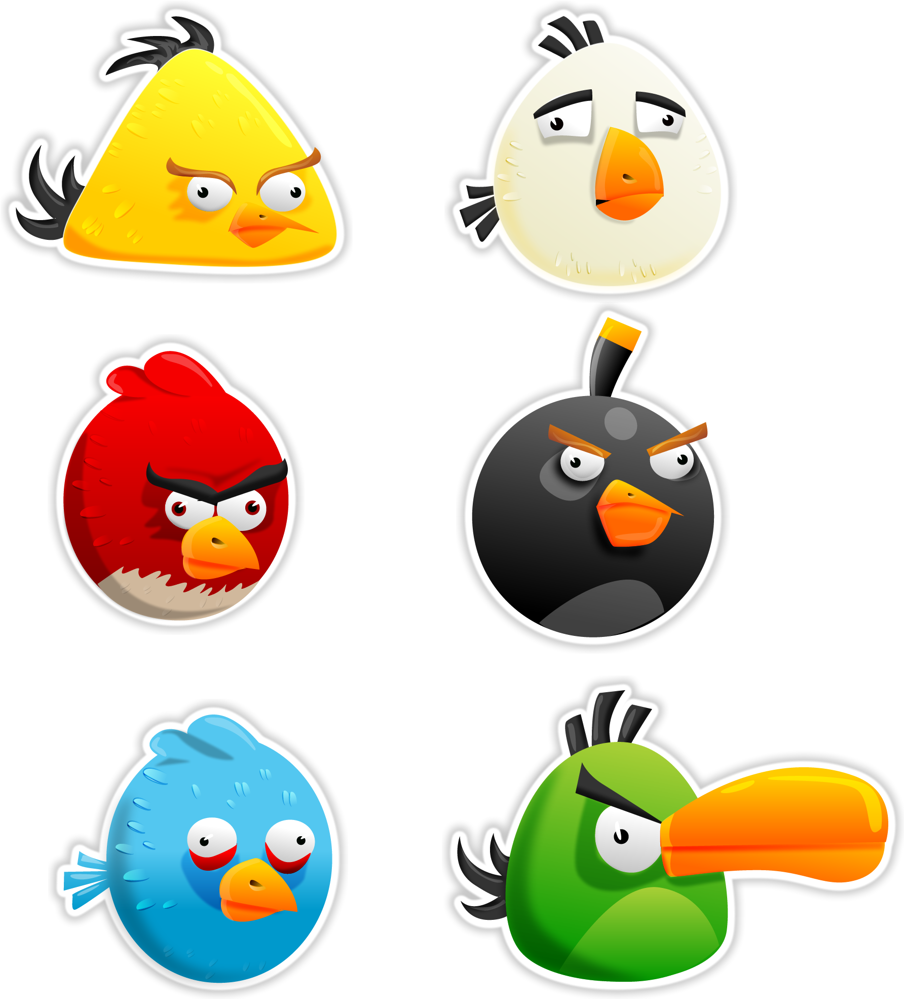 The Oatmeal Totally Understands Angry Birds - Angry Bird Photo Download (1963x2100), Png Download
