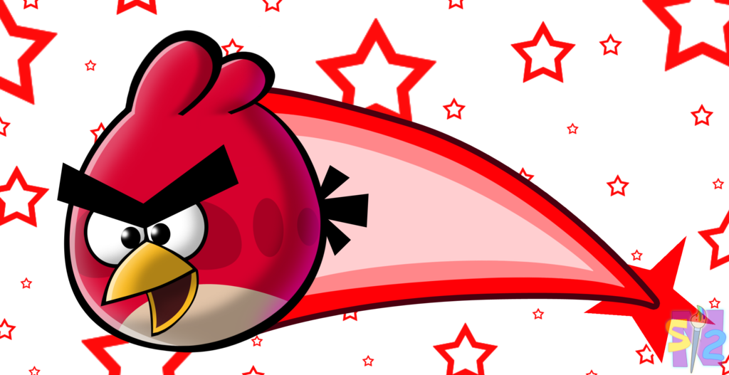 How To Draw Red Angry Bird Step By Step & Easy Video - Arnold Und Oskar Wess (1024x527), Png Download