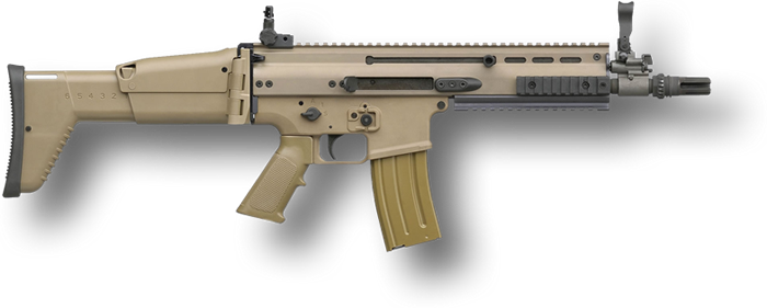From Solicitation Number N0016412rjn25 - Mk 16 Scar L (700x281), Png Download